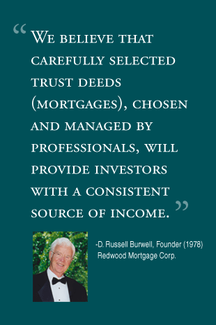 We believe that carefully selected trust deeds (mortgages), chosen and managed by professionals, will provide investors with a consistent source of income.